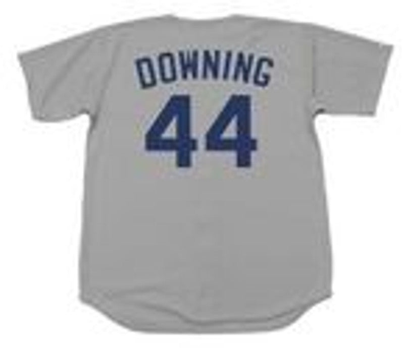 Los Angeles Dodgers Al Downing MLB jersey front view