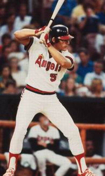 Brian Downing California Angels 1982 Cooperstown Throwback Baseball Jersey jersey front view