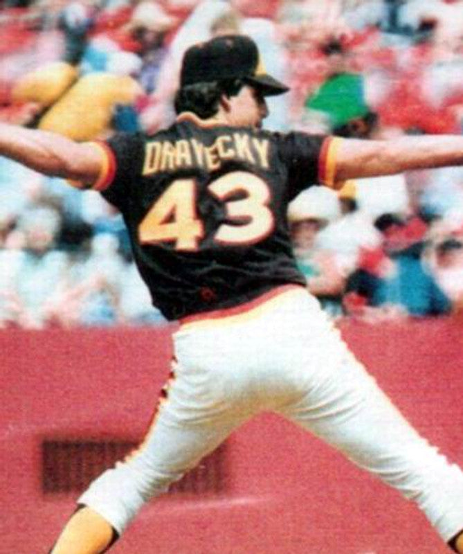San Diego Padres Dave Dravecky Cooperstown MLB jersey front view