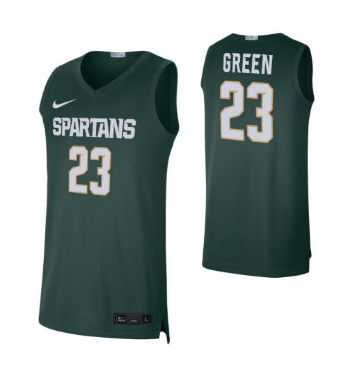 Michigan State Spartans 23 Draymond Green Green College Basketball Jersey 2933 | Stitched Jersey RTJS 8815