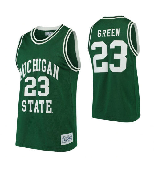 Michigan State Spartans 23 Draymond Green Green College Basketball Jersey 2932 | Stitched Jersey RTJS 8816