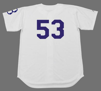 Don Drysdale Brooklyn Dodgers Cooperstown Throwback Baseball Jersey jersey front view