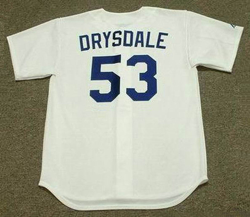 Los Angeles Dodgers Don Drysdale 1960s Cooperstown MLB jersey front view