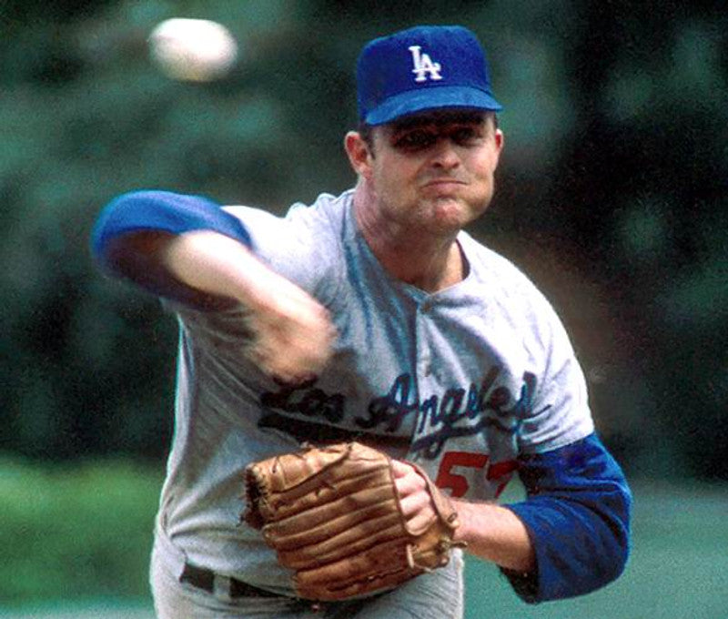Los Angeles Dodgers Don Drysdale MLB jersey front view