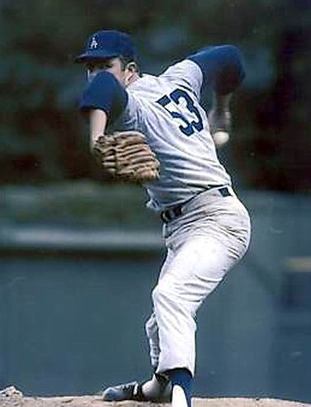 Los Angeles Dodgers 1960s Name Number MLB jersey front view