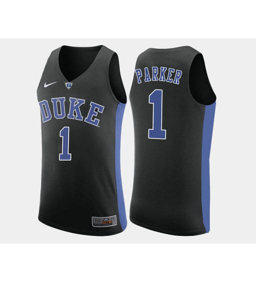 Duke Blue Devils 1 Jabari Parker Black Alternate College Basketball Jersey 6906 | Stitched Jersey RTJS 4842