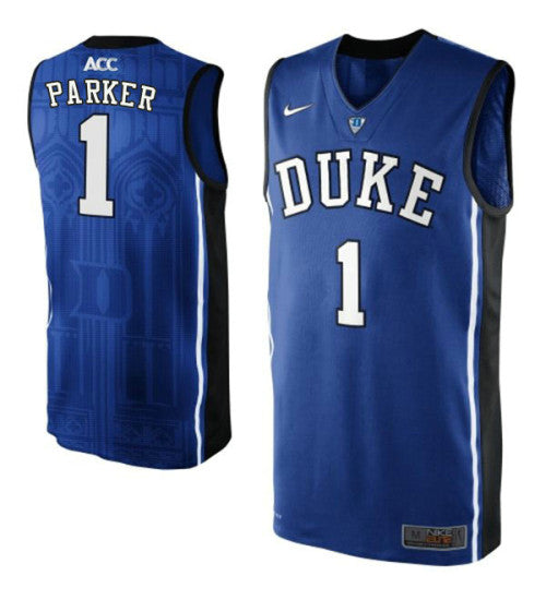Duke Blue Devils 1 Jabari Parker Blue Home College Basketball Jersey 6907 | Stitched Jersey RTJS 4841