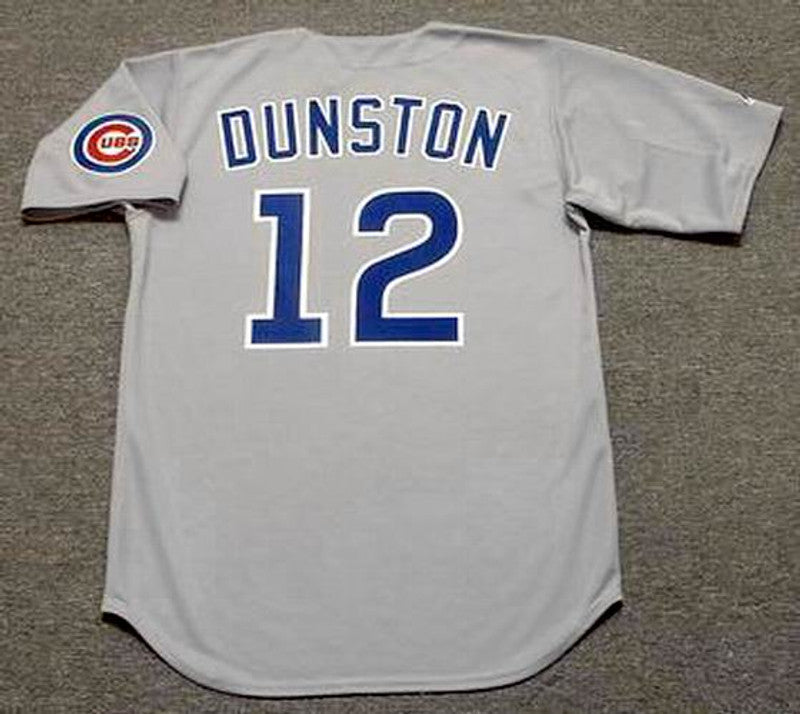 Chicago Cubs Shawon Dunston MLB jersey front view