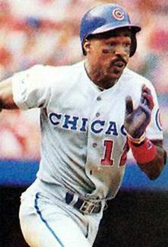 Chicago Cubs Shawon Dunston MLB jersey front view