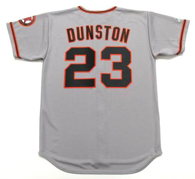 San Francisco Giants Shawon Dunston MLB jersey front view