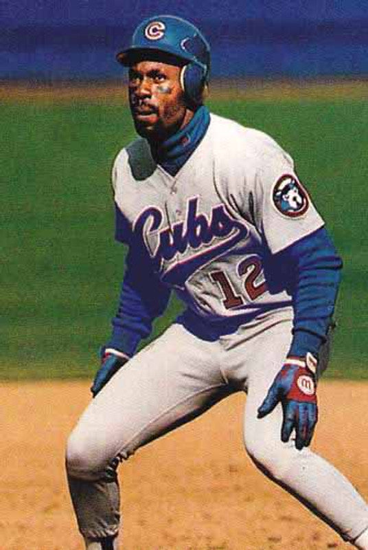 Chicago Cubs Shawon Dunston MLB jersey front view