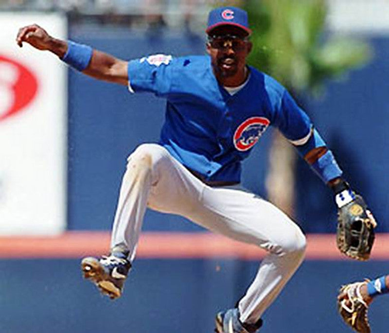 Chicago Cubs Shawon Dunston MLB jersey front view