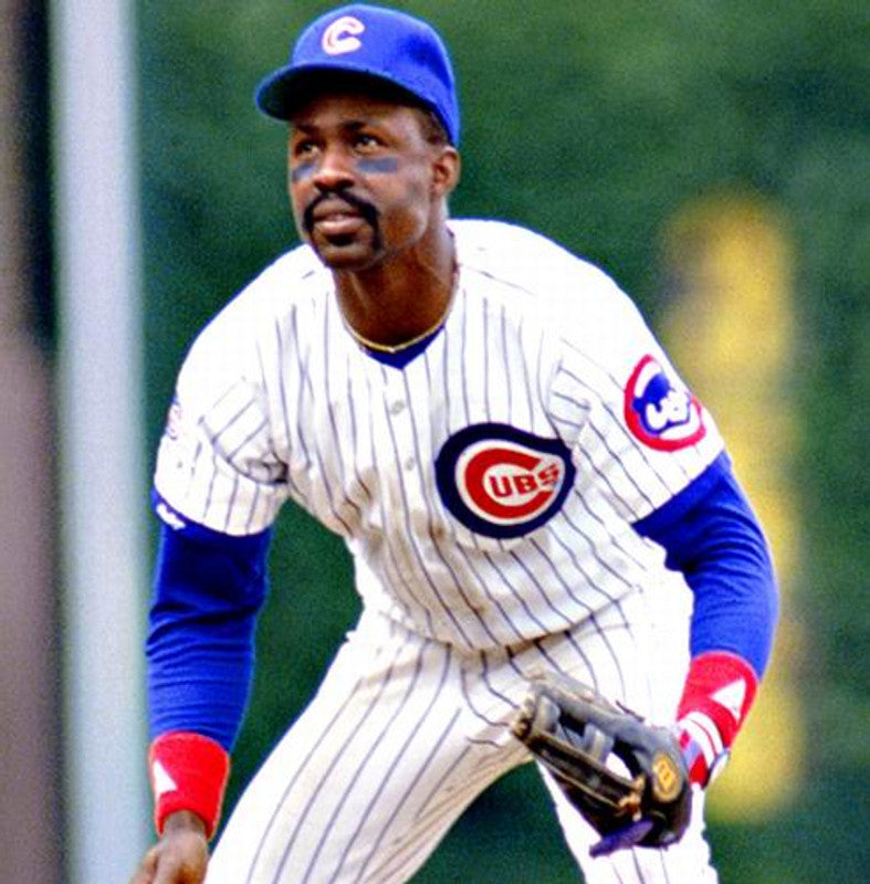 Chicago Cubs Shawon Dunston MLB jersey front view