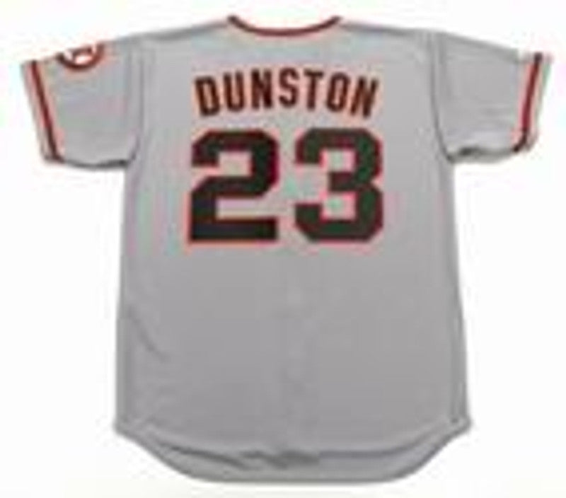 San Francisco Giants Shawon Dunston MLB jersey front view