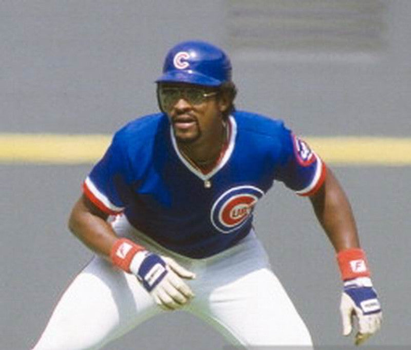 Chicago Cubs Leon Durham Cooperstown MLB jersey front view