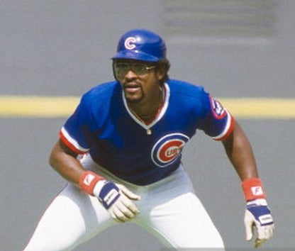 Chicago Cubs Leon Durham Cooperstown MLB jersey front view