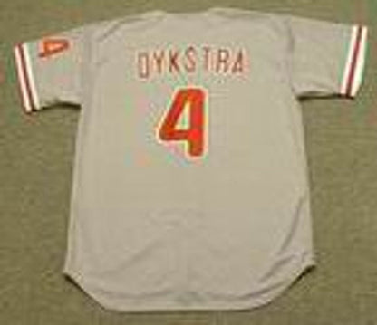 Philadelphia Phillies Lenny Dykstra MLB jersey front view