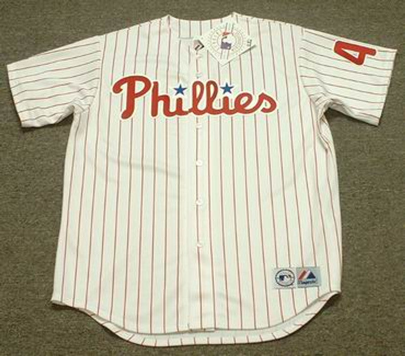 Philadelphia Phillies Lenny Dykstra MLB jersey front view