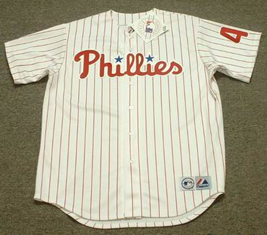 Philadelphia Phillies Lenny Dykstra MLB jersey front view