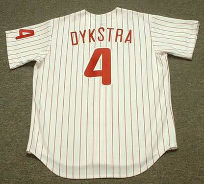 Philadelphia Phillies Lenny Dykstra MLB jersey front view
