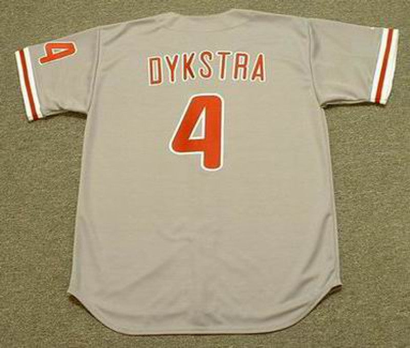 Philadelphia Phillies Lenny Dykstra MLB jersey front view