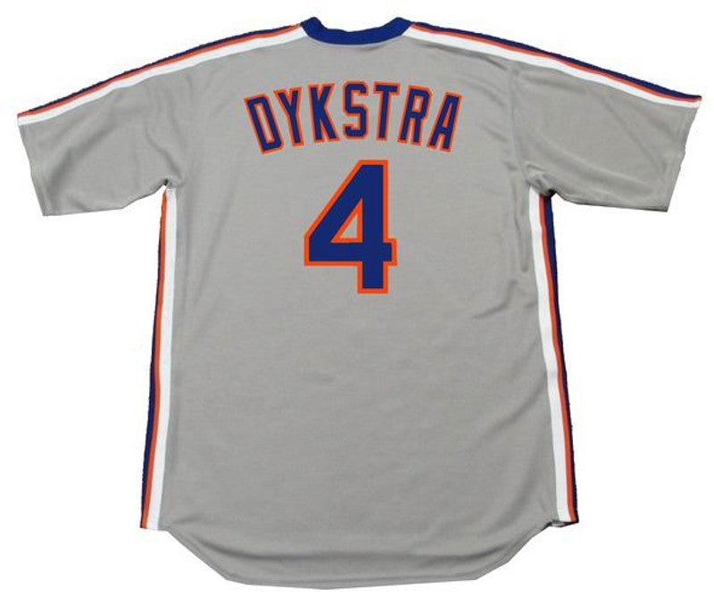 New York Mets Lenny Dykstra Cooperstown MLB jersey front view