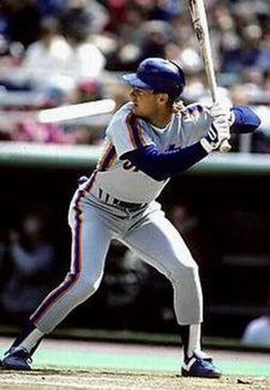 New York Mets Lenny Dykstra Cooperstown MLB jersey front view