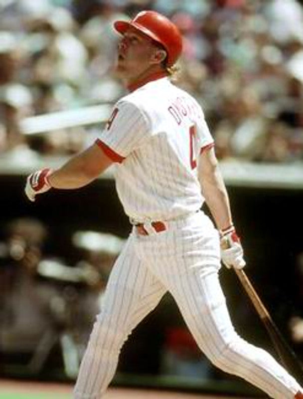 Philadelphia Phillies Lenny Dykstra MLB jersey front view