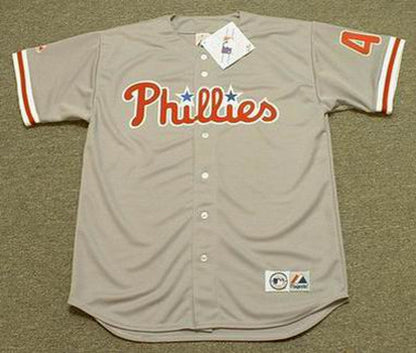 Philadelphia Phillies Lenny Dykstra MLB jersey front view
