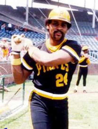 Pittsburgh Pirates Mike Easler Cooperstown MLB jersey front view