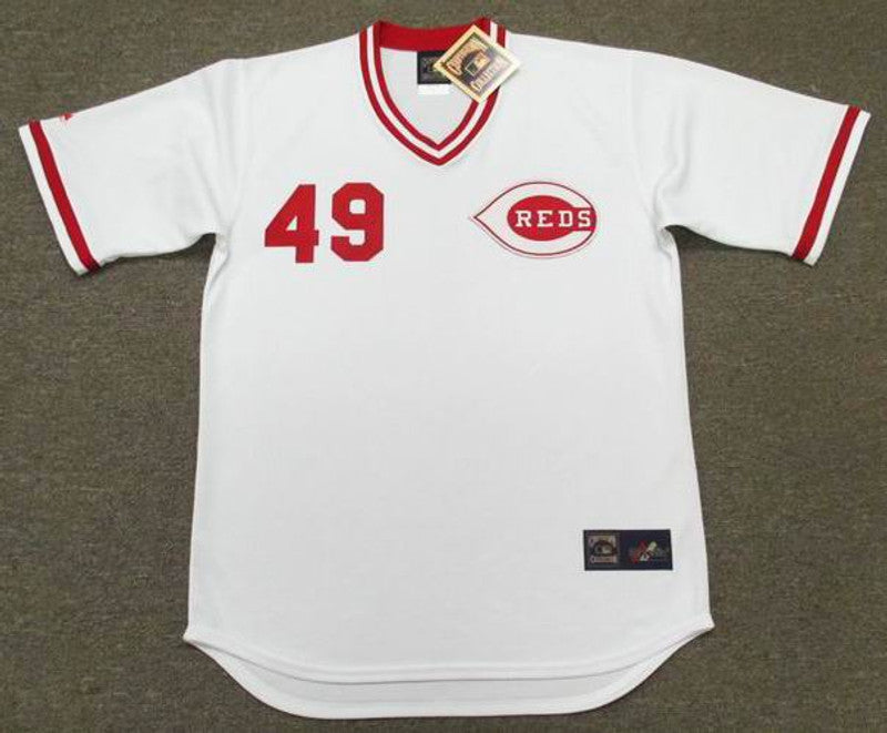 Cincinnati Reds Rawly Eastwick Cooperstown MLB jersey front view