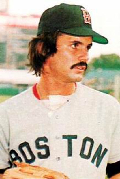 Boston Red Sox Dennis Eckersley Cooperstown MLB jersey front view