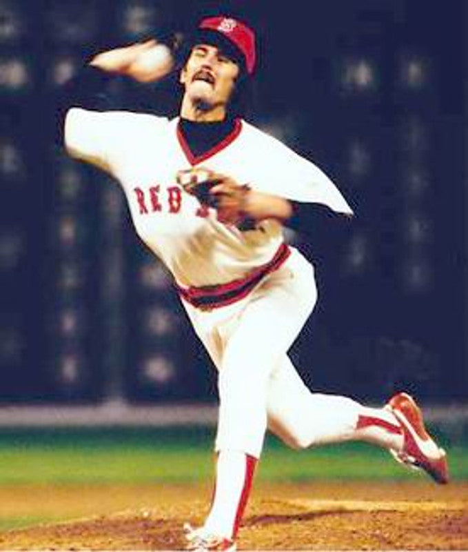 Boston Red Sox Dennis Eckersley 1970s Cooperstown MLB jersey front view