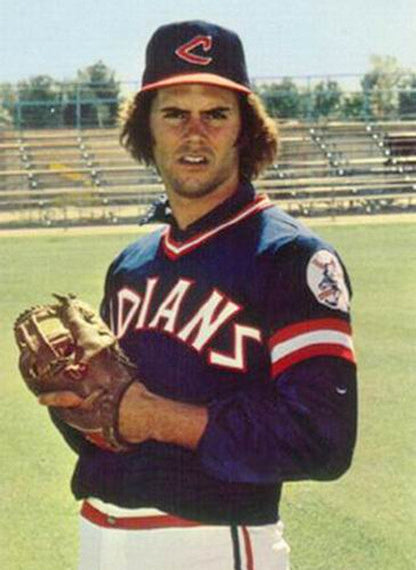 Cleveland Indians 1970s Cooperstown MLB jersey front view