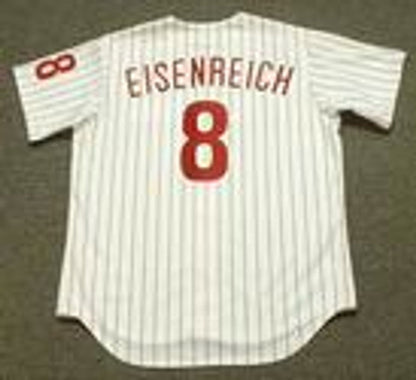Philadelphia Phillies Jim Eisenreich MLB jersey front view