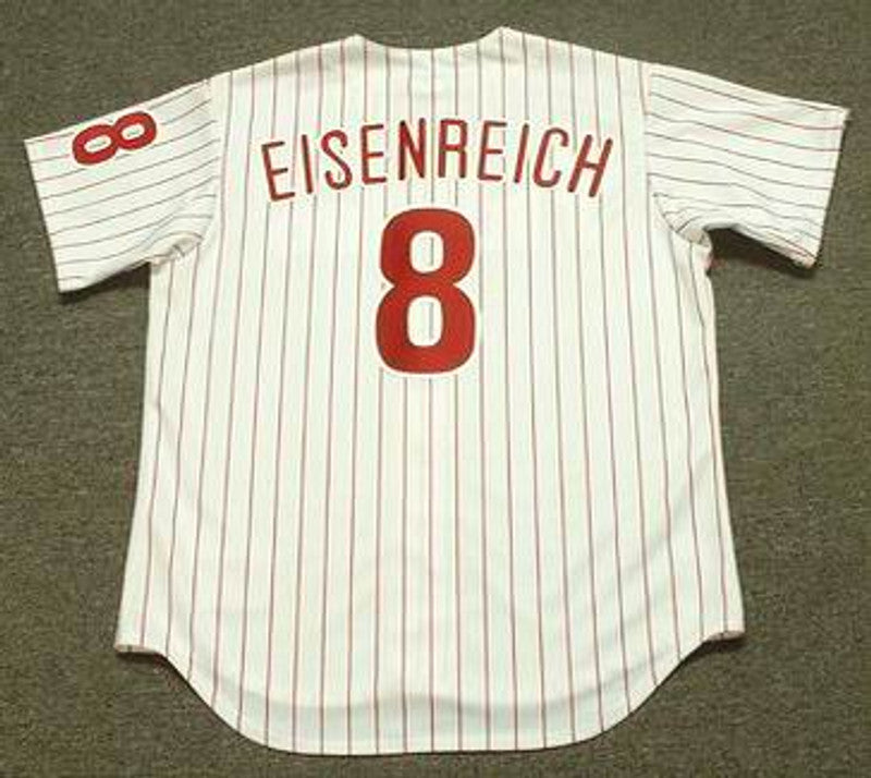 Philadelphia Phillies Jim Eisenreich MLB jersey front view