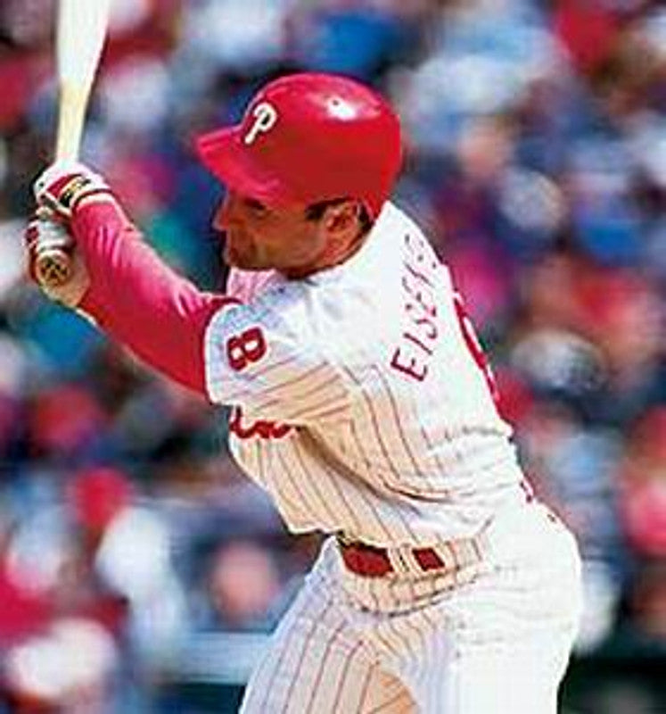 Philadelphia Phillies Jim Eisenreich MLB jersey front view