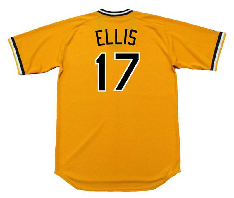 Pittsburgh Pirates Dock Ellis 1970s Cooperstown MLB jersey front view