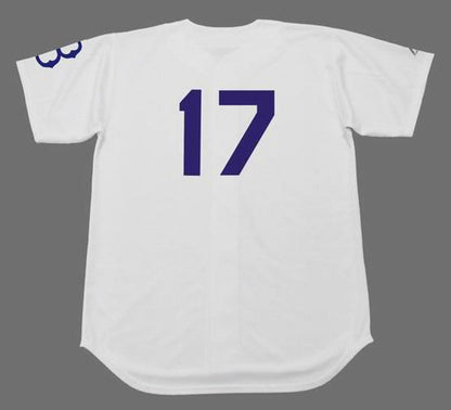 Carl Erskine Brooklyn Dodgers Cooperstown Throwback Baseball Jersey jersey front view
