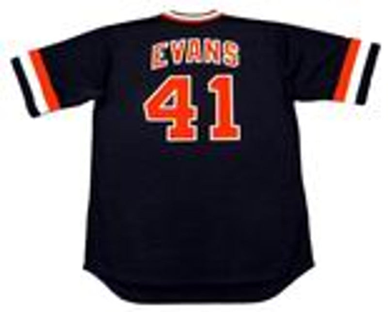 DE SFG 1978 Cooperstown Away Baseball Stitched Jersey, Vintage Baseball Jersey, Retro Sewn Jersey