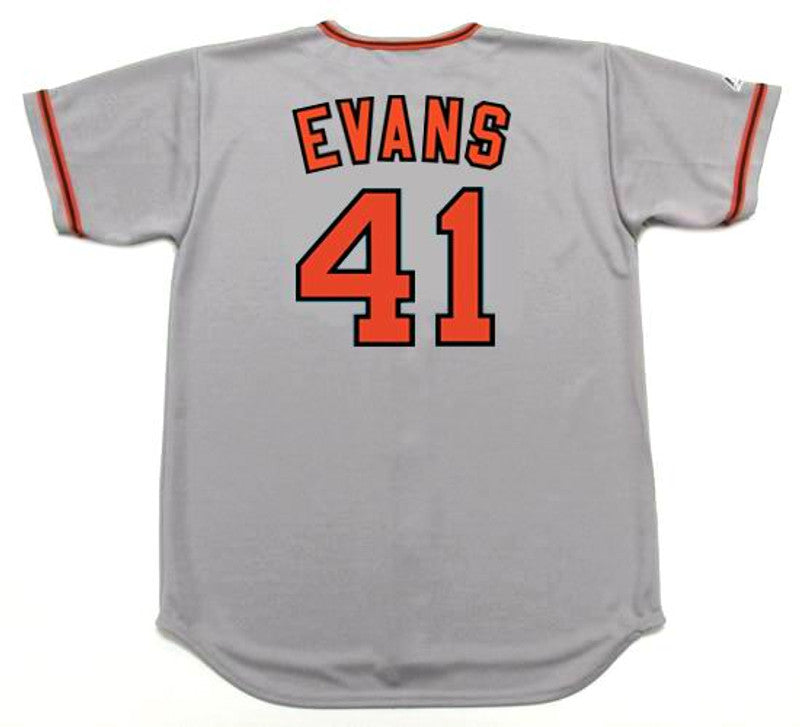 San Francisco Giants Darrell Evans Cooperstown MLB jersey front view