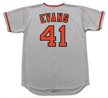 San Francisco Giants Darrell Evans Cooperstown MLB jersey front view