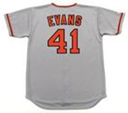 San Francisco Giants Darrell Evans Cooperstown MLB jersey front view