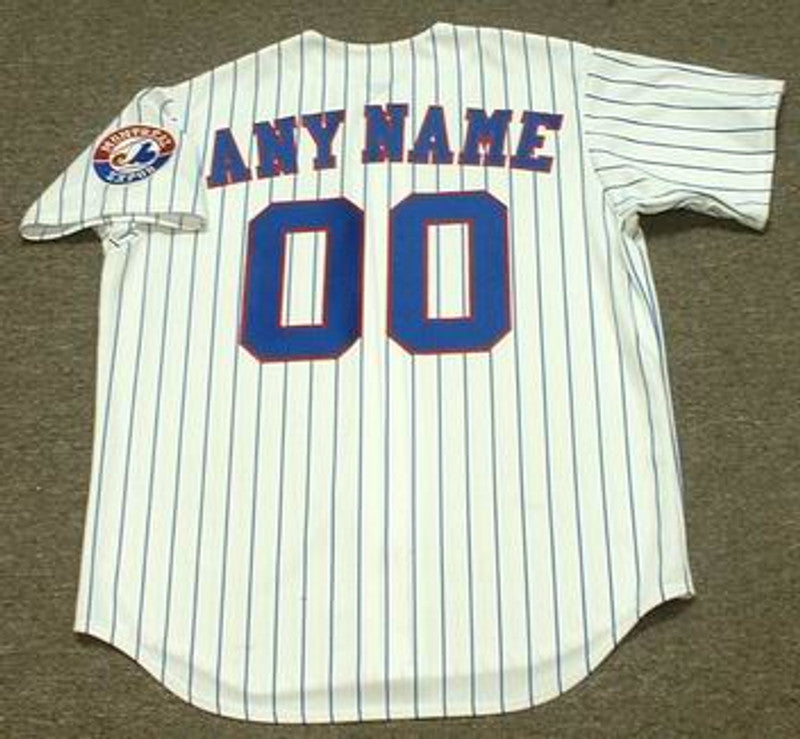 Montreal Expos 1990s Name Number MLB jersey front view