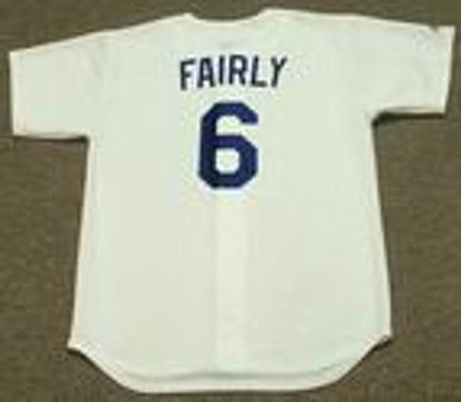 Los Angeles Dodgers Ron Fairly 1960s Cooperstown MLB jersey front view