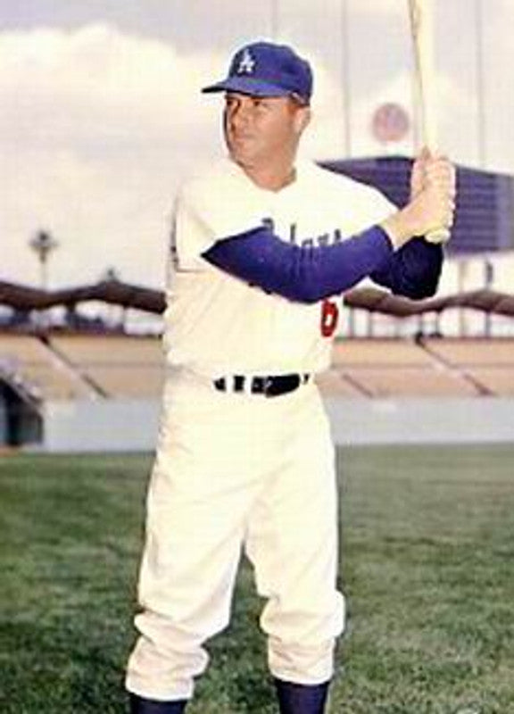 Los Angeles Dodgers Ron Fairly 1960s Cooperstown MLB jersey front view