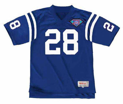 Indianapolis Colts Marshall Faulk NFL jersey front view