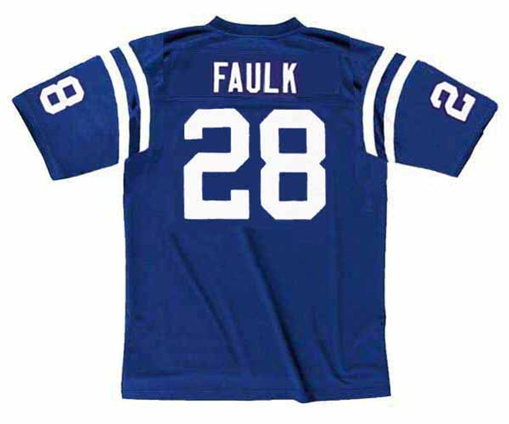 Indianapolis Colts Marshall Faulk NFL jersey front view
