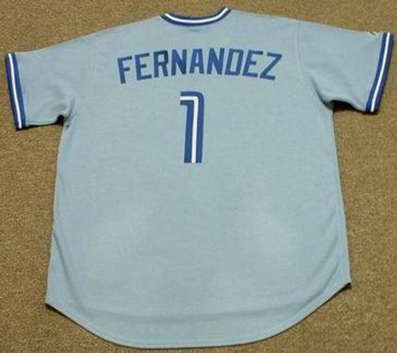 Toronto Blue Jays Tony Fernandez Cooperstown MLB jersey front view