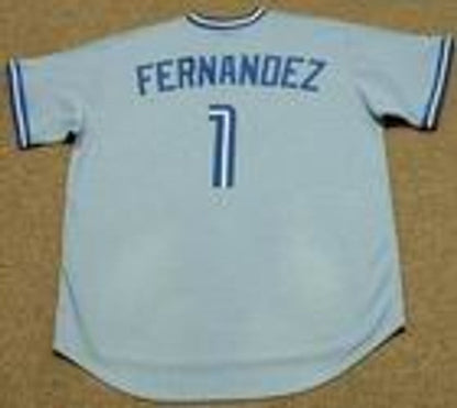 Toronto Blue Jays Tony Fernandez Cooperstown MLB jersey front view